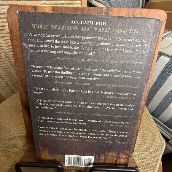 Civil War Novel- The Widow of the South (hardcover) - Picture 8 of 8